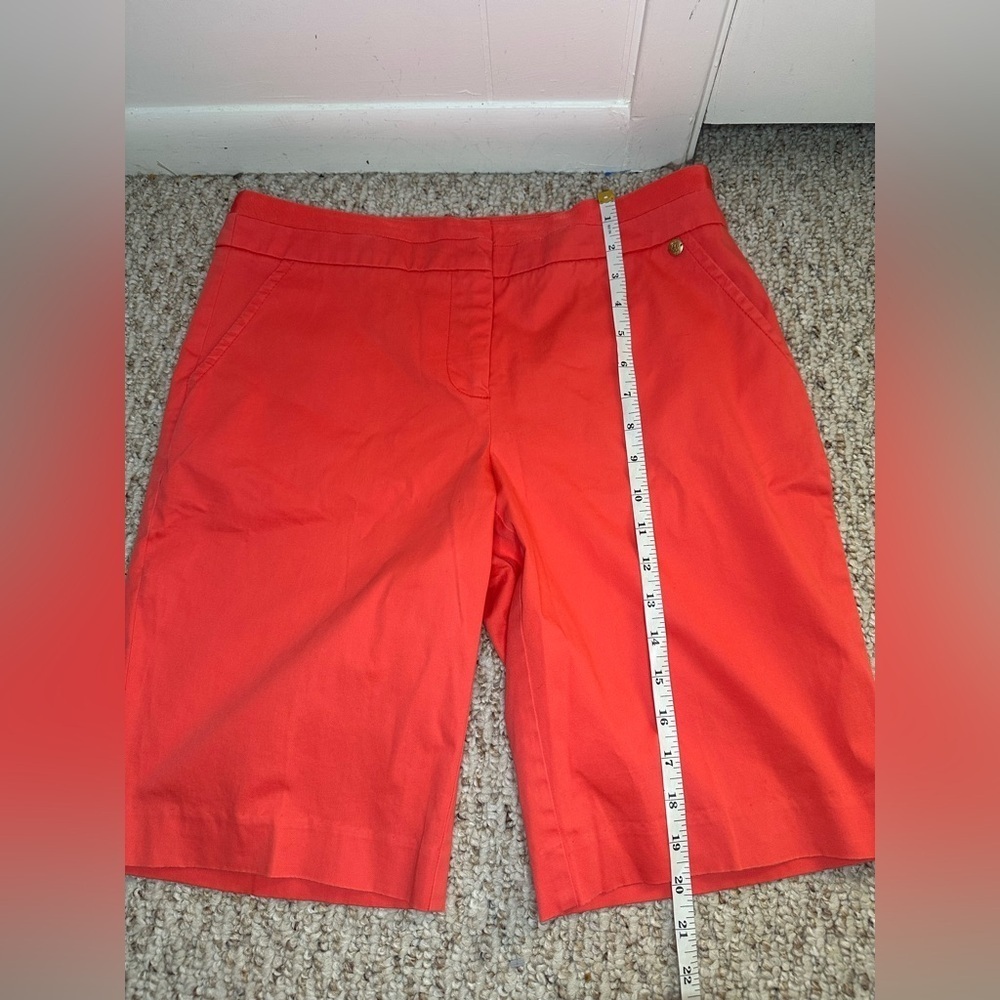 Trina Turk Vibrant Coral Women's shorts size 8 - Picture 4 of 5